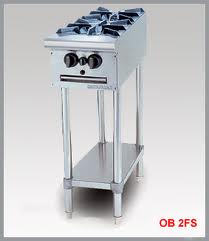 Bếp Âu OB 2 họng, FS, thiết bị bếp công nghiệp nhập khẩu